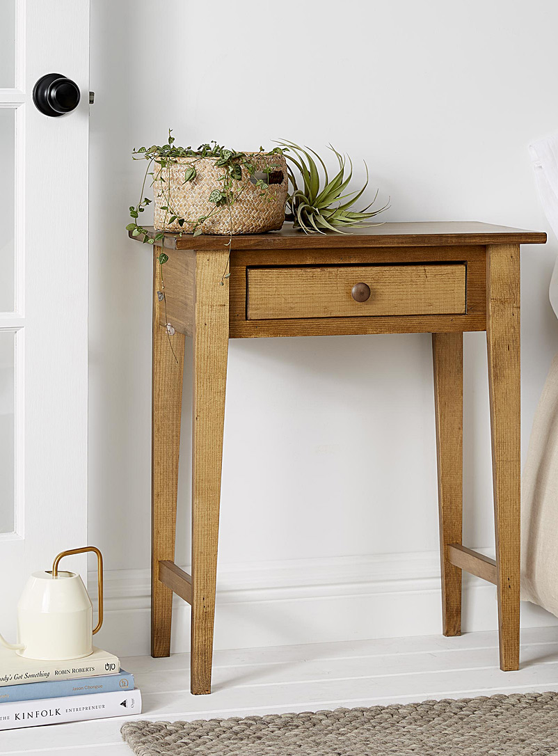 Springwater Woodcraft: La table d'appoint Hall rustique Assorti