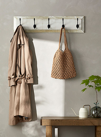 Ceramic Wall Hanger With 4 Hooks, Decorative Hooks, Coat Hanger, Handmade,  Indian Style -  Canada