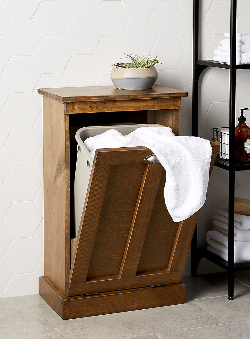 Rustic Tilt Bin