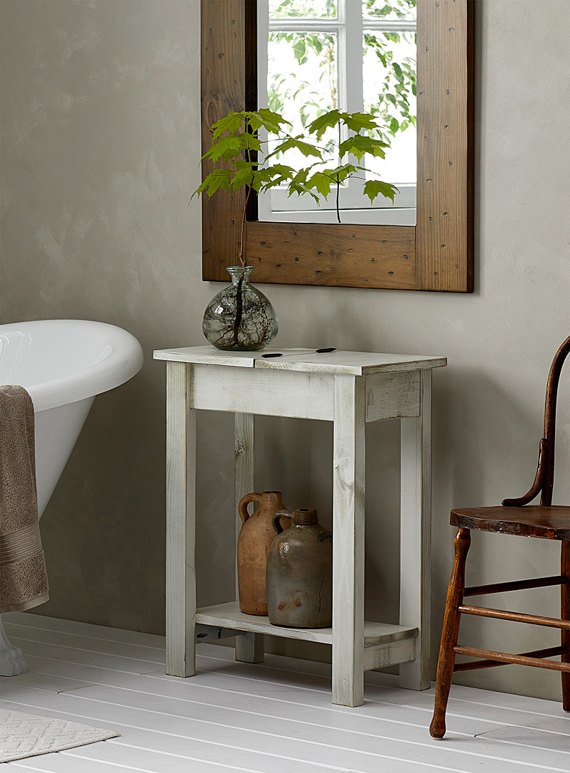 Flip Top Accent Table