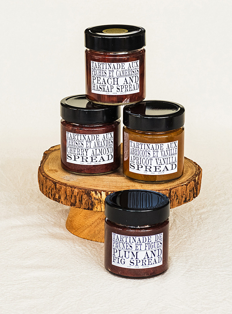 Bals Provisions Assorted Stone fruit jam gift box Set of 4 products