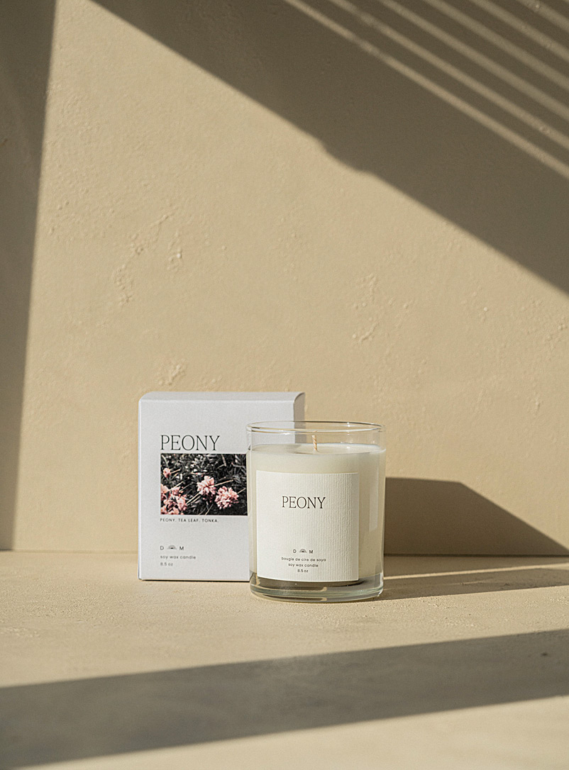 Dimanche Matin Assorted Peony candle