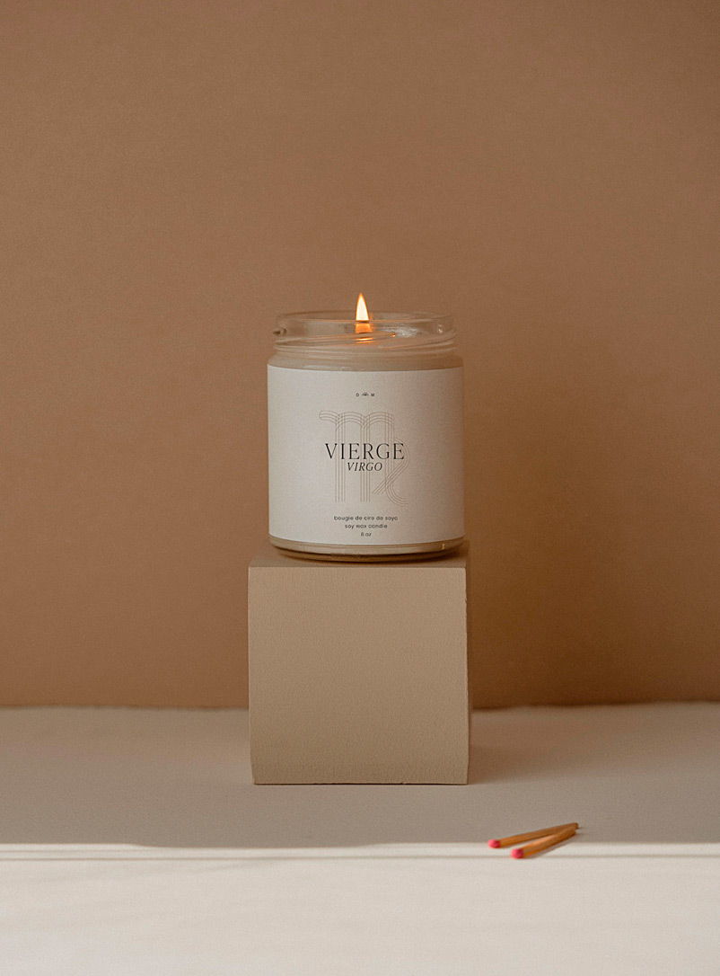 Dimanche Matin Virgo Zodiac sign scented candle