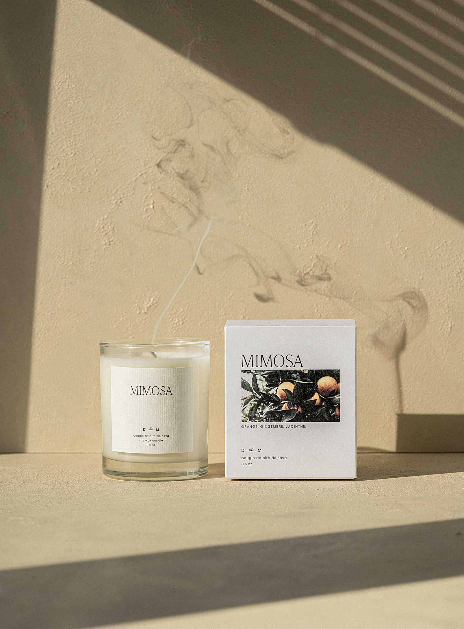 Dimanche Matin - Mimosa candle
