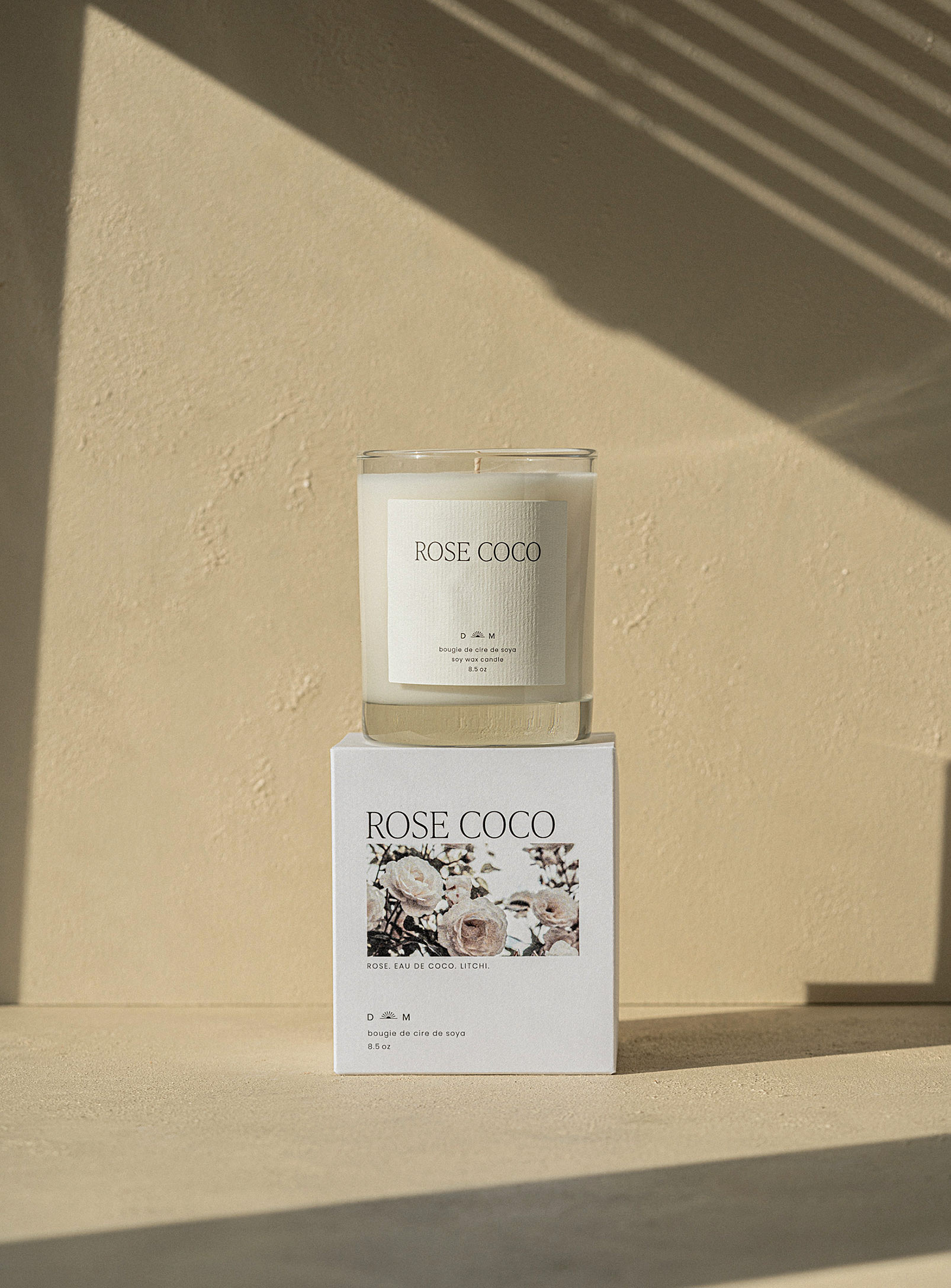 Dimanche Matin - Rose Coco candle