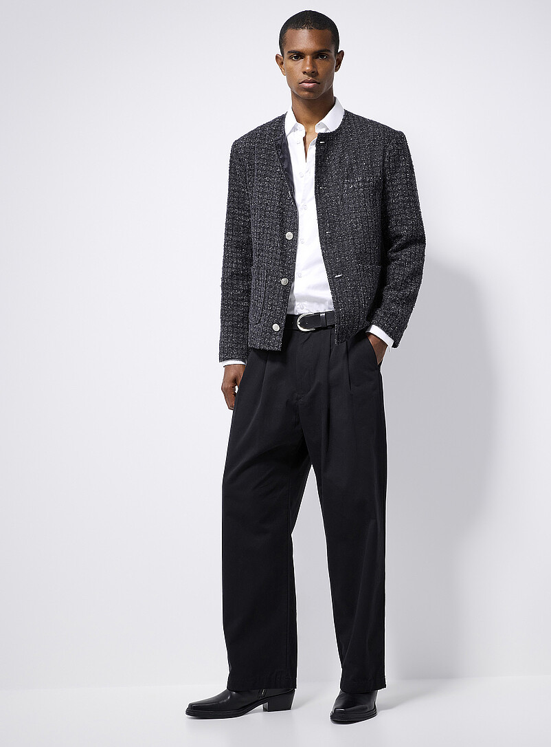 Pleated Wide-Leg Chinos Imported From Seoul