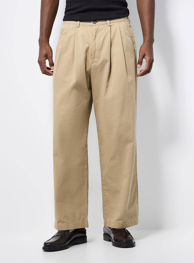 Pleated wide-leg chinos Imported from Seoul product image 2