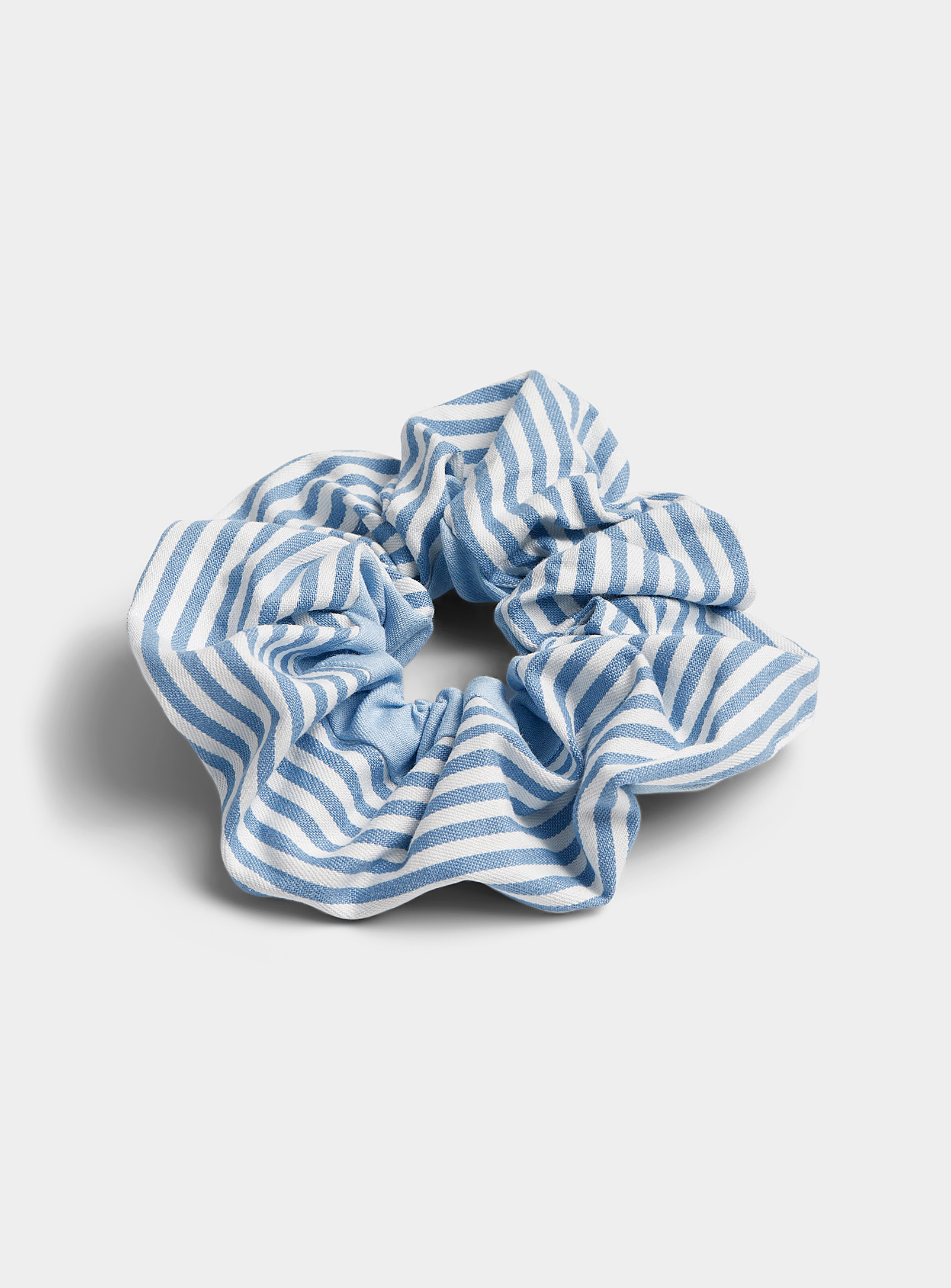 Simons - Women's Blue-stripe scrunchie