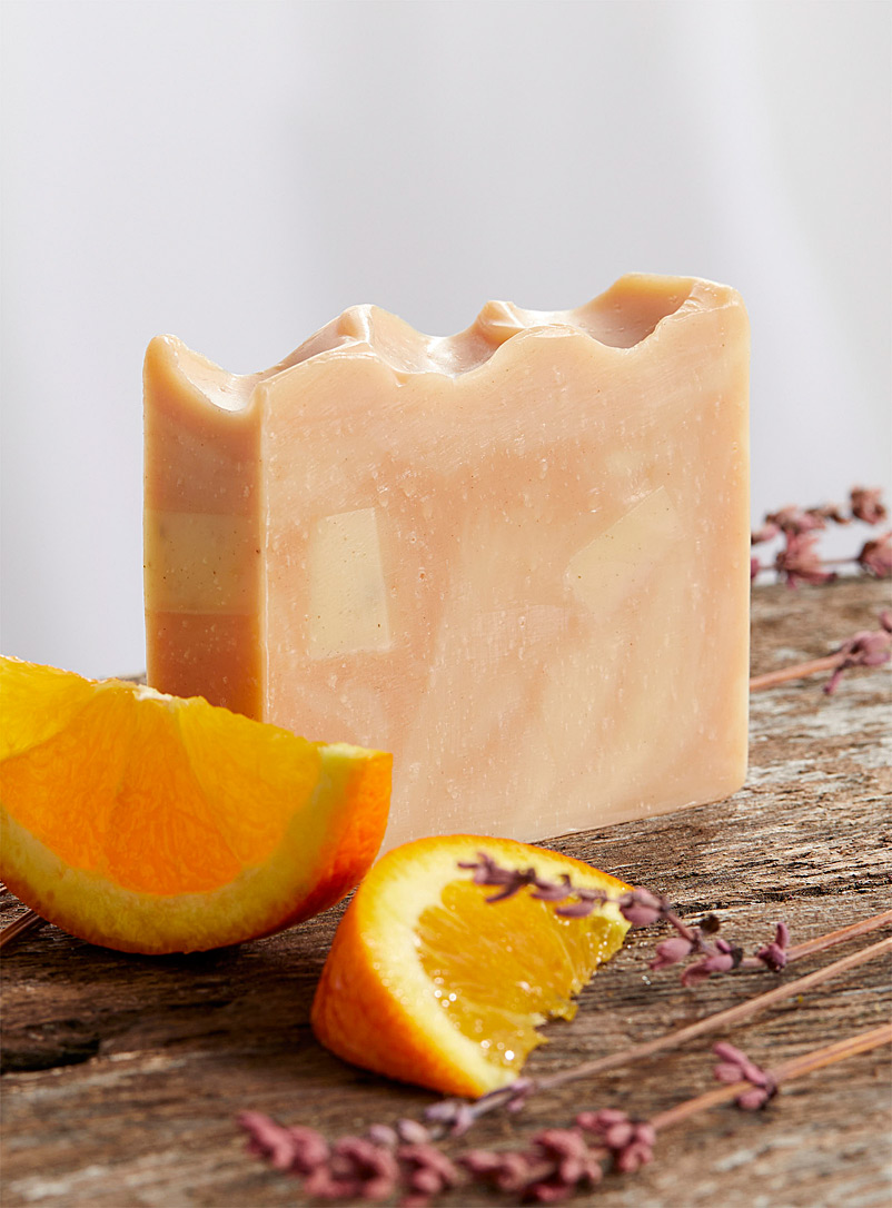 Les Savons Milca: Le savon orange et lavande Vieux rose
