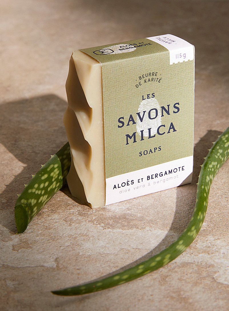 Les Savons Milca: Le savon aloès et bergamote Assorti
