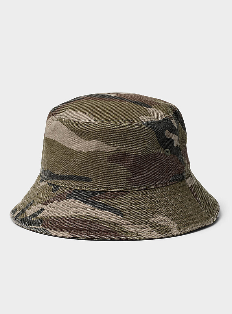 Camo-print bucket hat Imported from Seoul product image (primary)