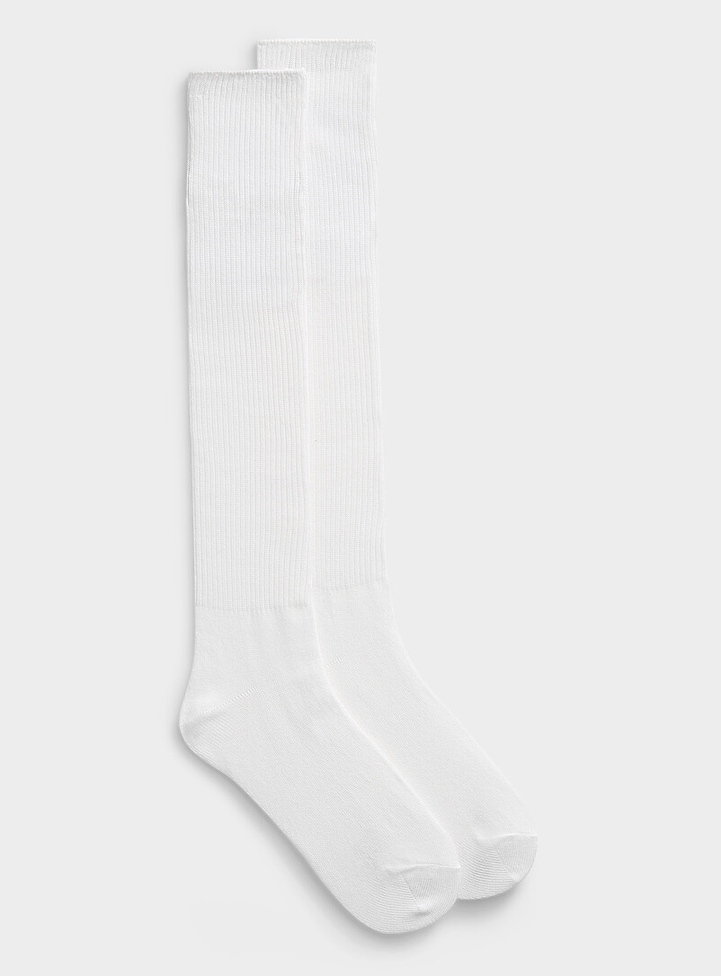 Solid ribbed knee-highs product image 2