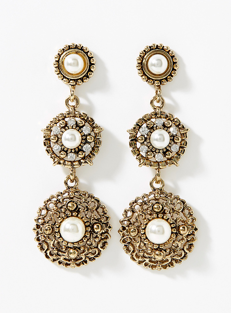 Baroque charm earrings product image (primary)