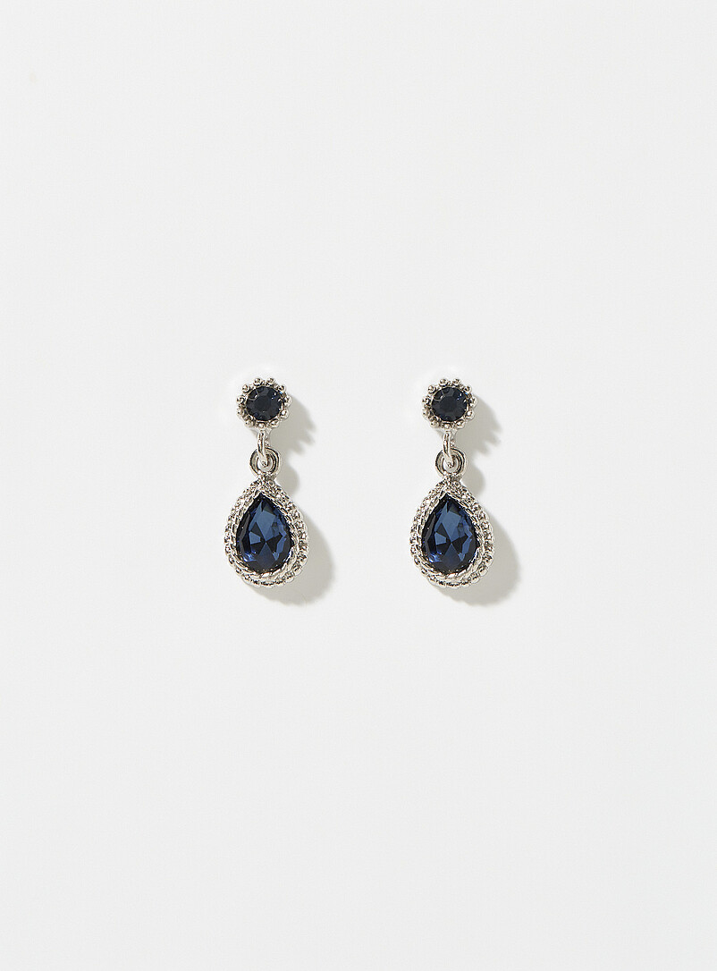 Precious stone earrings product image (primary)