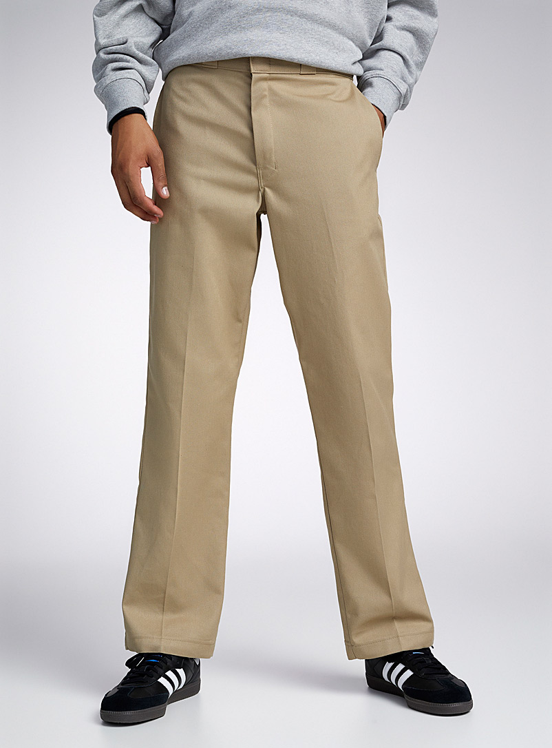 Dickies: Le pantalon Original 874 Coupe droite Sable pour homme