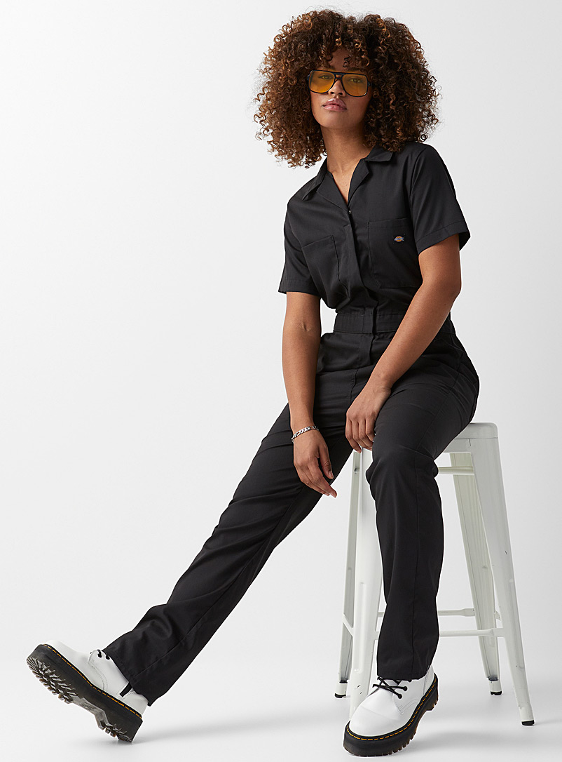 Dickies Black Workwear jumpsuit for women