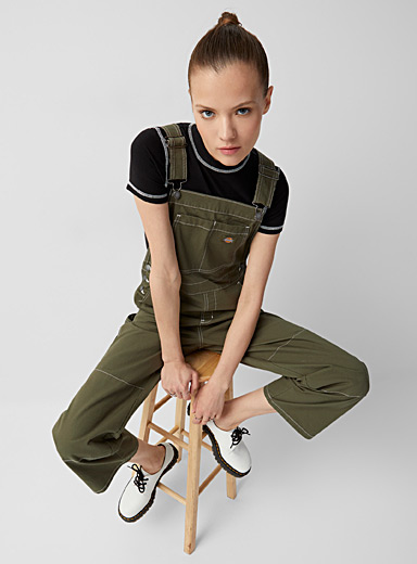 Faded blue denim overalls | Levi's 