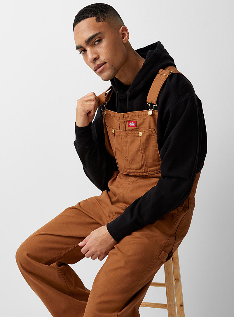 Dickies Toast Rust workwear overalls for men