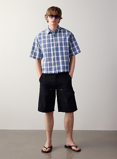 Double-knee work Bermudas <b>Baggy fit</b>