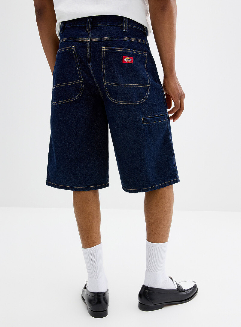 Dickies: Le <i>jort</i> de travail bleu vieilli <b>Coupe ample</b> Bleu pour homme