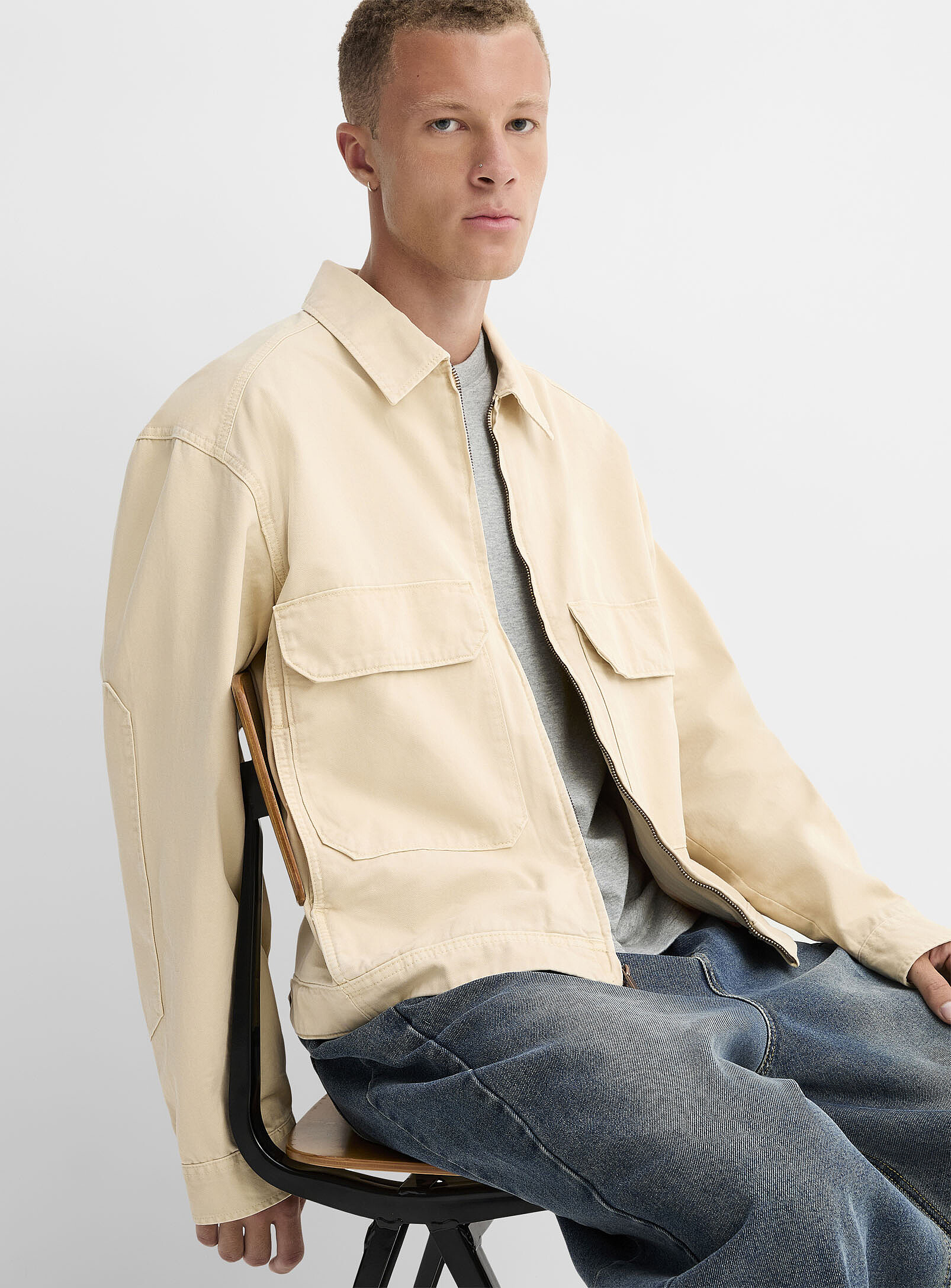 Dickies - Fort Smith trucker jacket (Men, Brown, MEDIUM)
