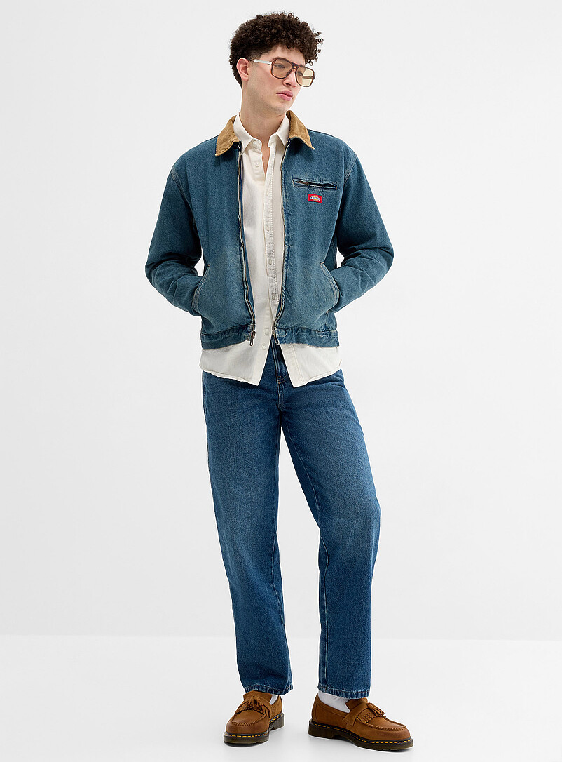 Washed blue carpenter pant Loose fit product image (primary)