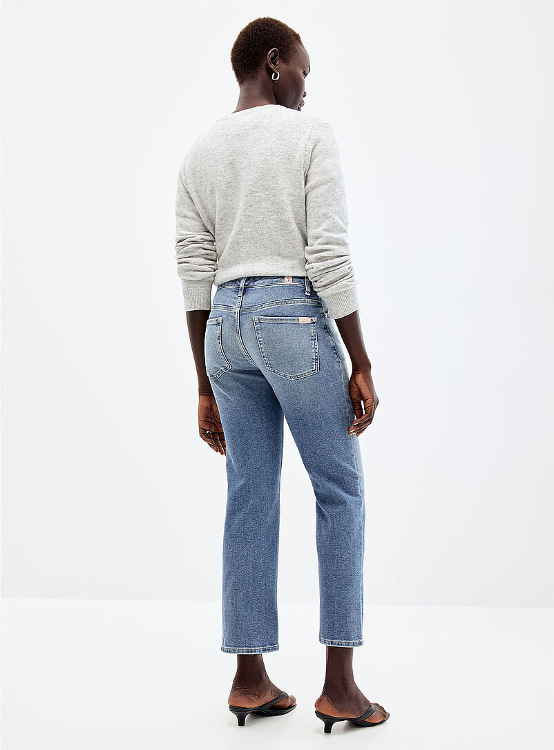 Calie faded pale jean Fit: Straight leg, regular rise product image 3
