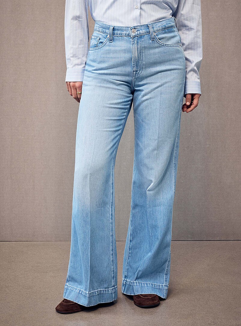 Modern Dojo light indigo jean Fit: flared leg, mid-rise waist product image 2