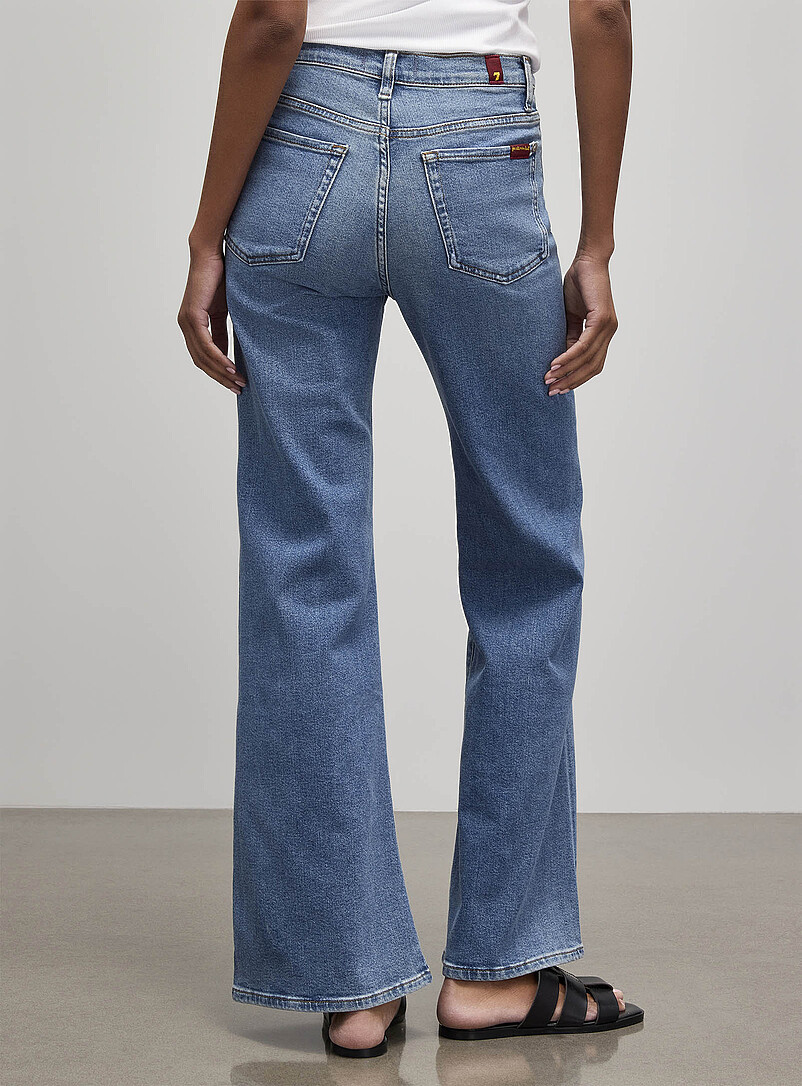 Dojo modern patch-pocket jean Fit: flared leg, mid-rise waist product image 3