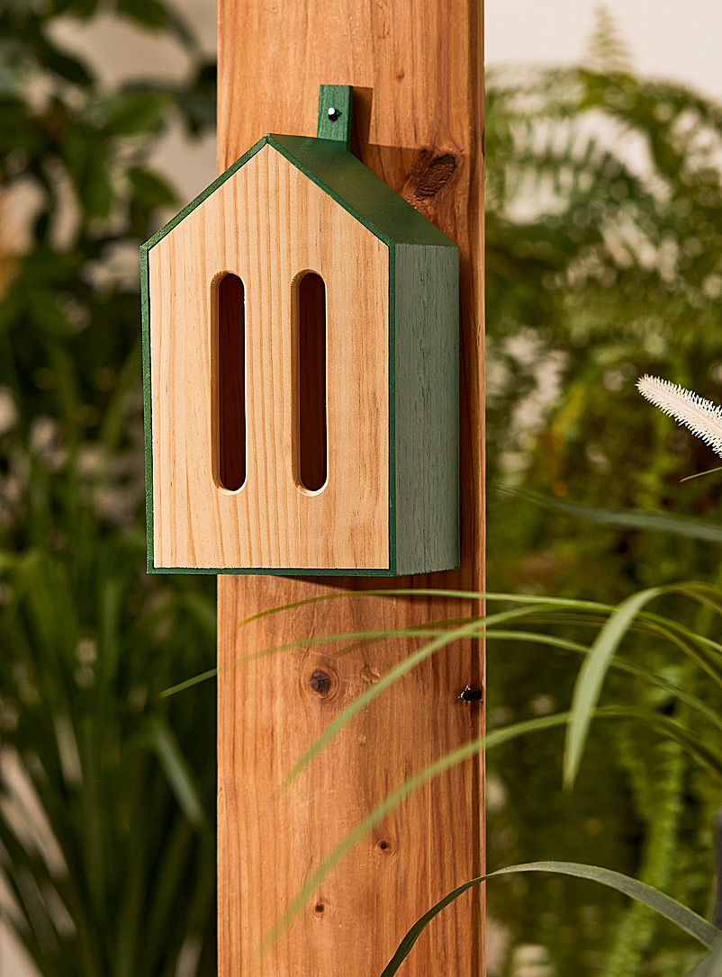 Simons Maison Green Butterfly nest box