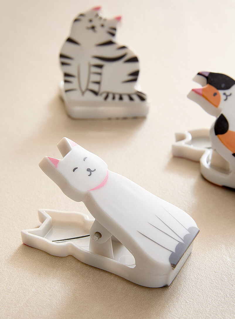 Adorable cat clips Set of 4 product image 2