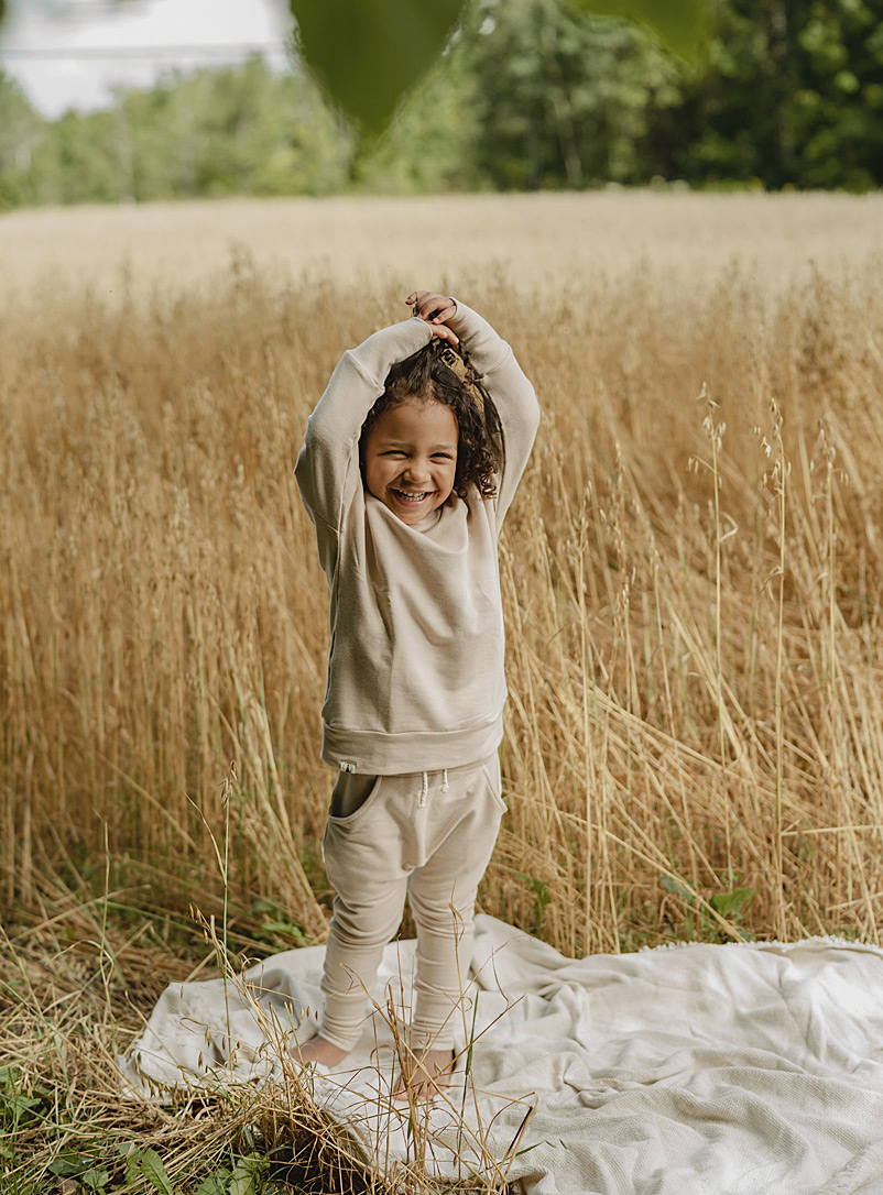 Grow-with-me crew-neck sweater | O'lou 