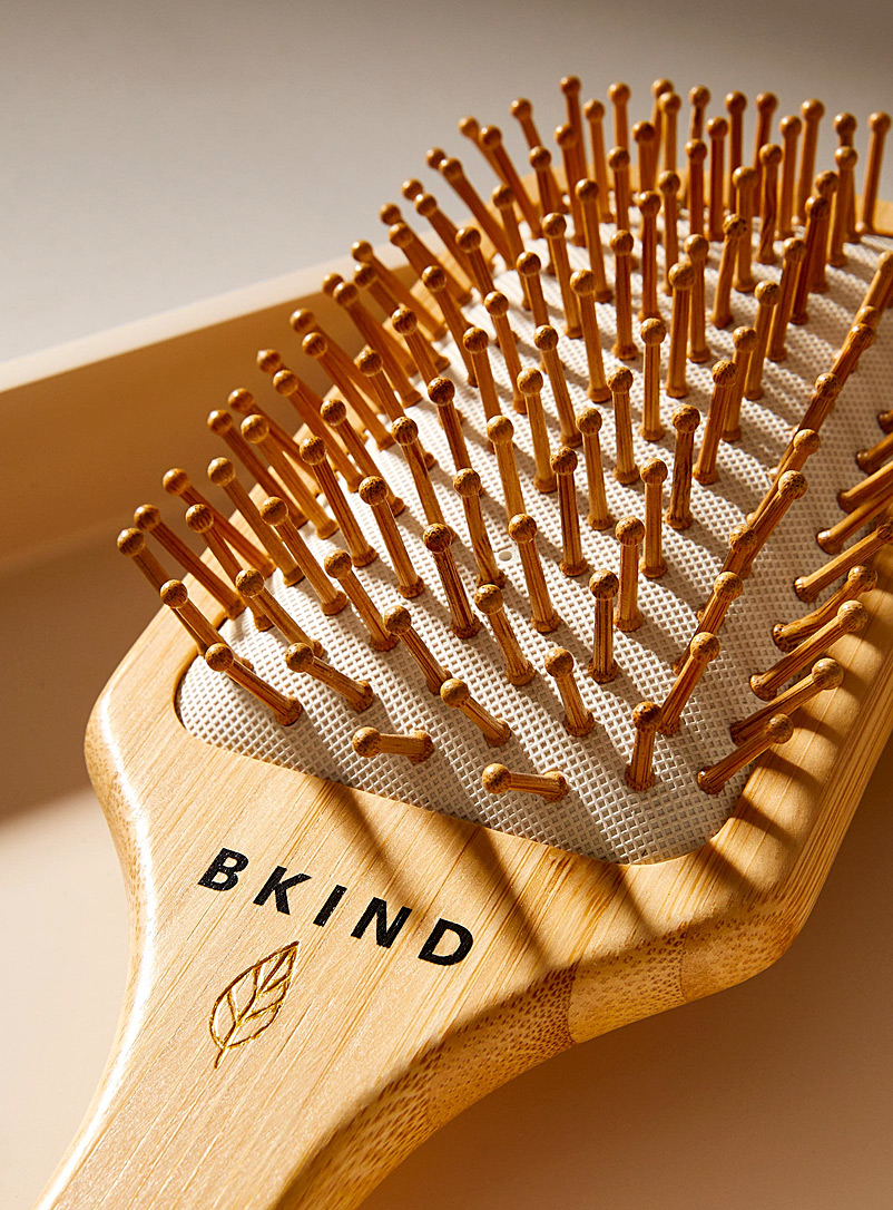 BKIND: La brosse à cheveux en bambou Assorti