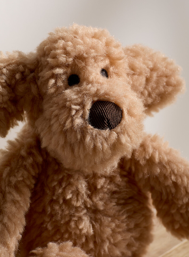 Simons Maison Brown Fluffy dog plush