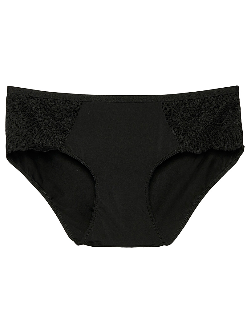 Culottes Femme Coton Dentelle Levao - Lot De 6, Mi-haute, Respirant, Confortable (95% Coton, 5% élasthanne)