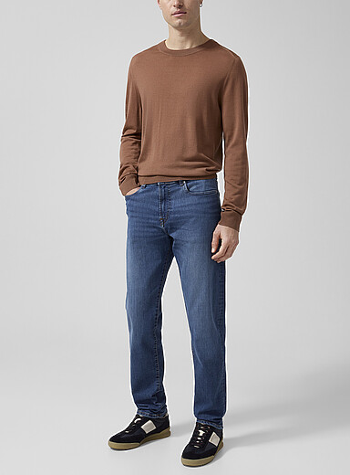 PS Paul Smith: Le jean fusel&eacute; coton biologique extensible Bleu pour homme