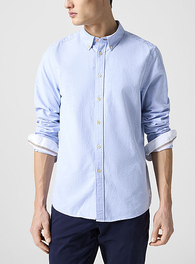 Fitted Oxford shirt