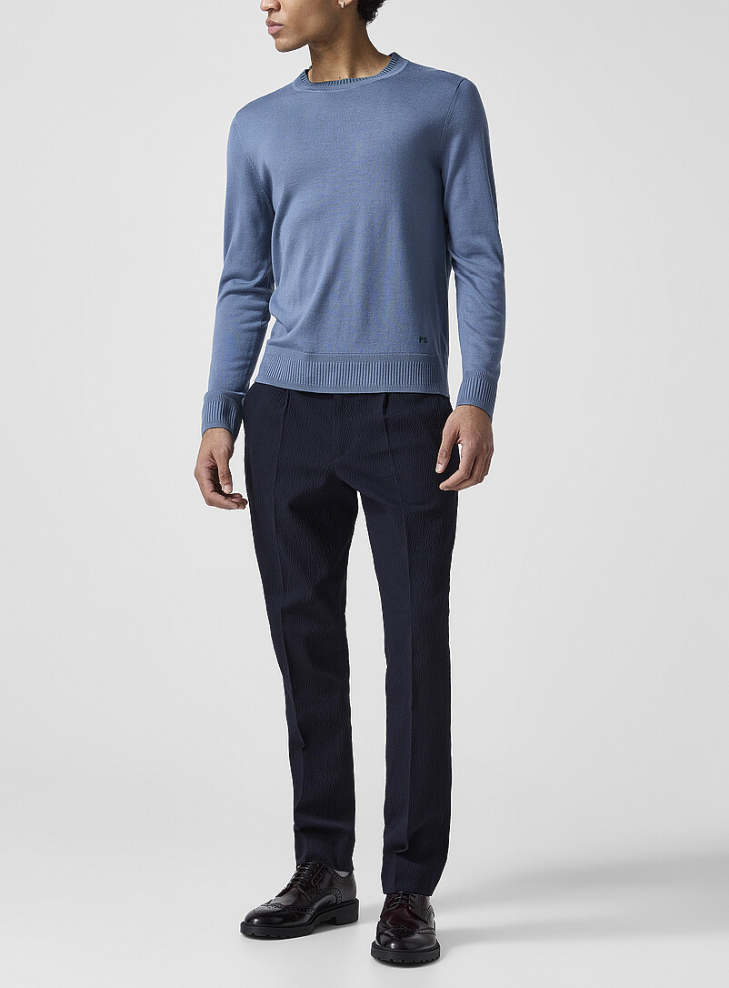Tapered Seersucker Pant