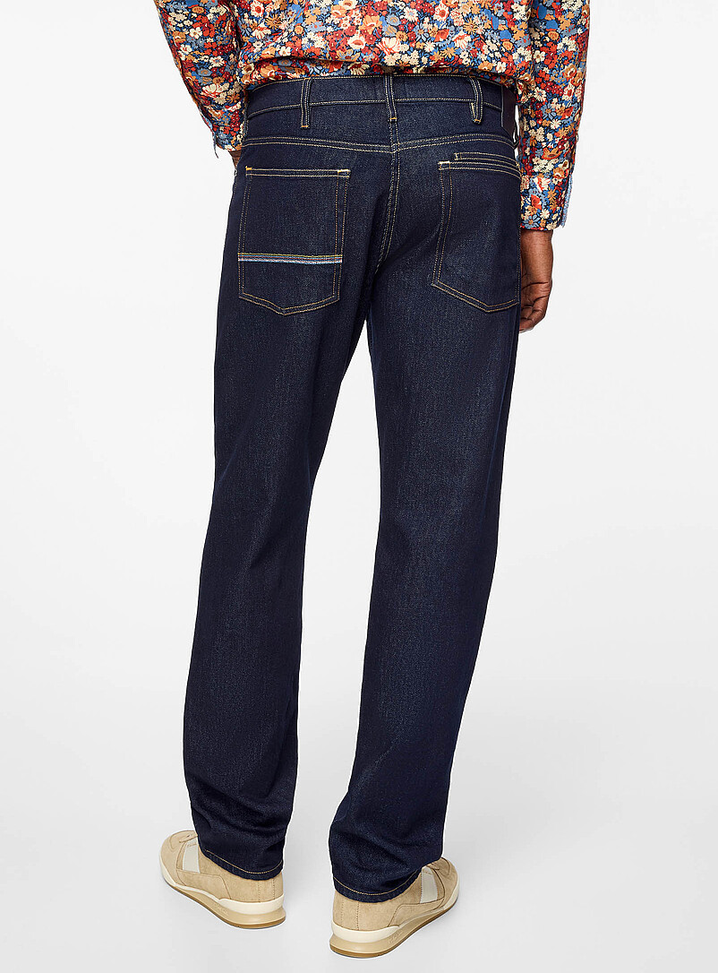 Casual indigo tapered jean product image 3