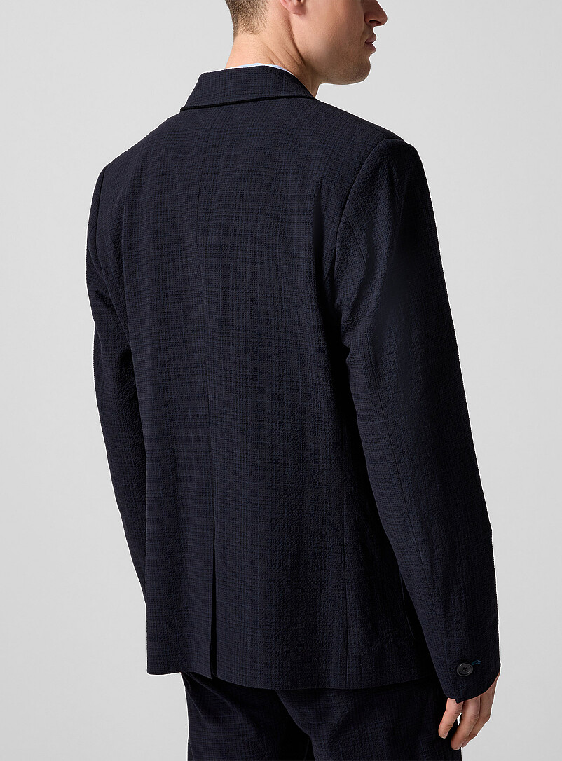 Seersucker check jacket product image 3