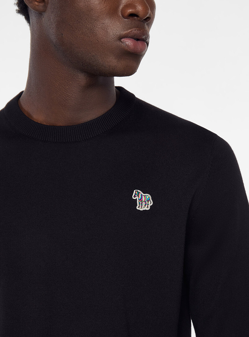 Zebra patch sweater product image 2