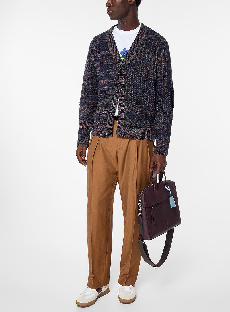 Patchwork effect cardigan product image 2