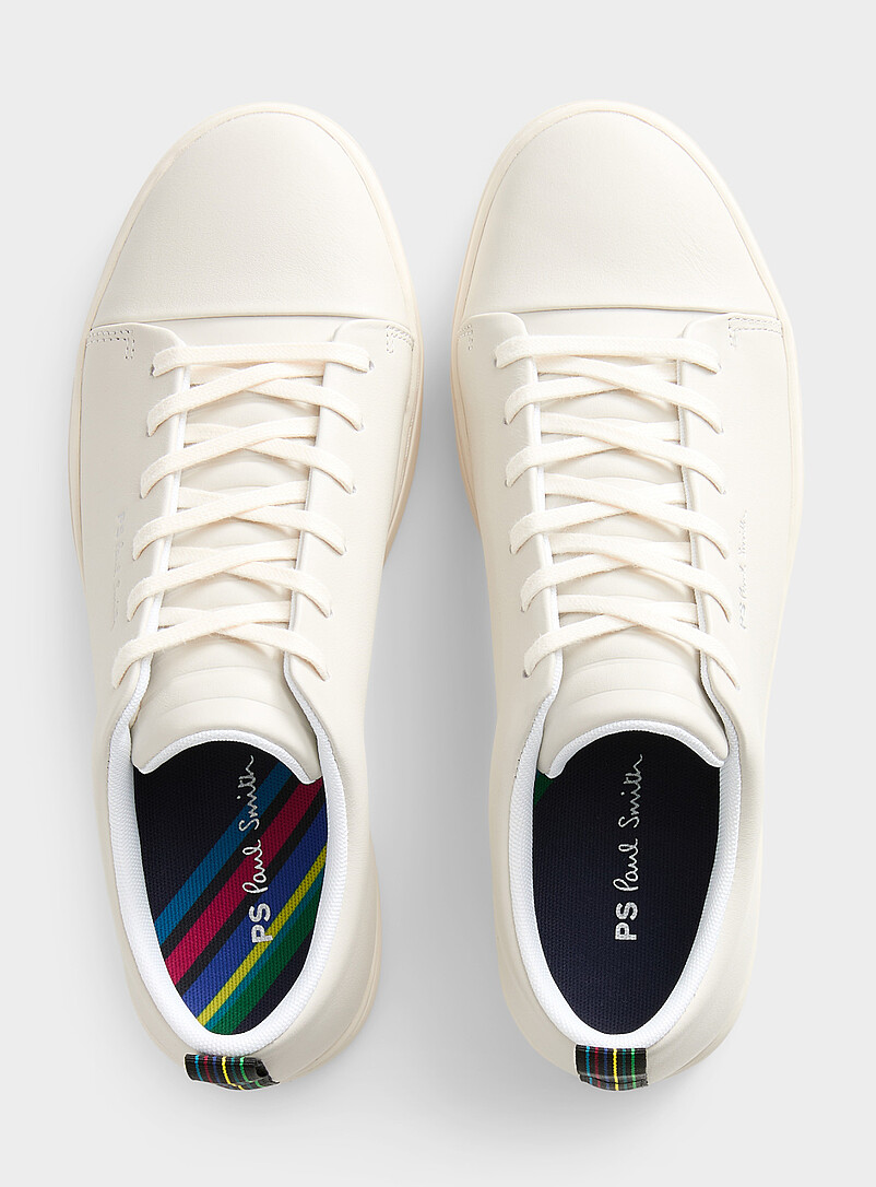 Lee white leather sneakers Men product image 3