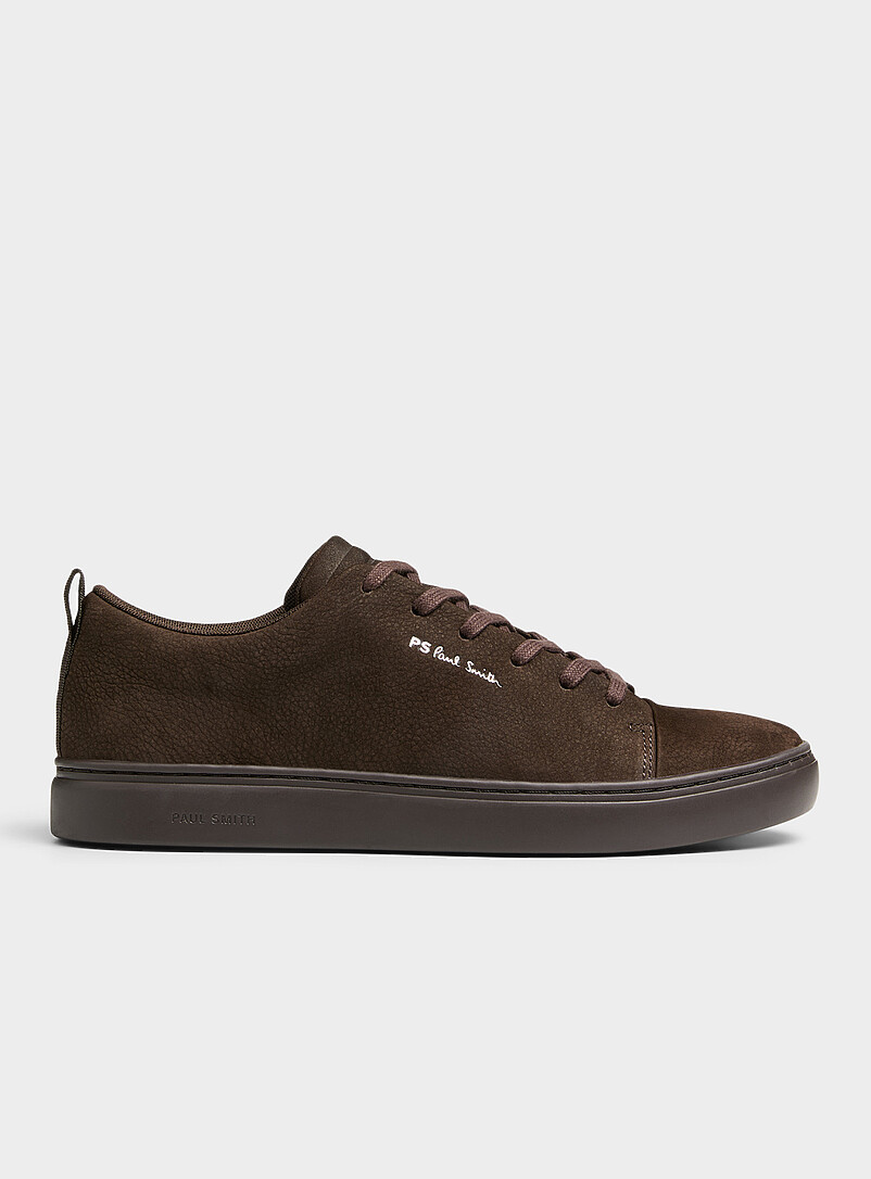 Lee espresso suede sneakers Men product image (primary)