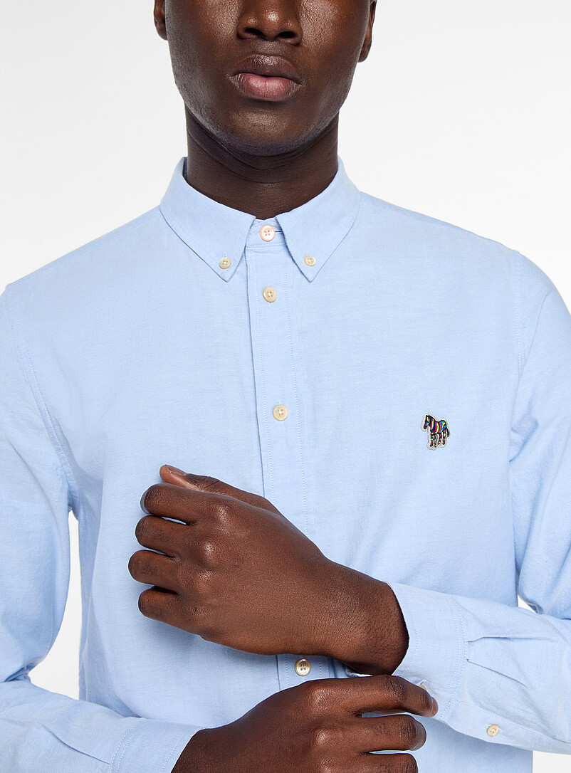 Colourful zebra Oxford shirt product image 2