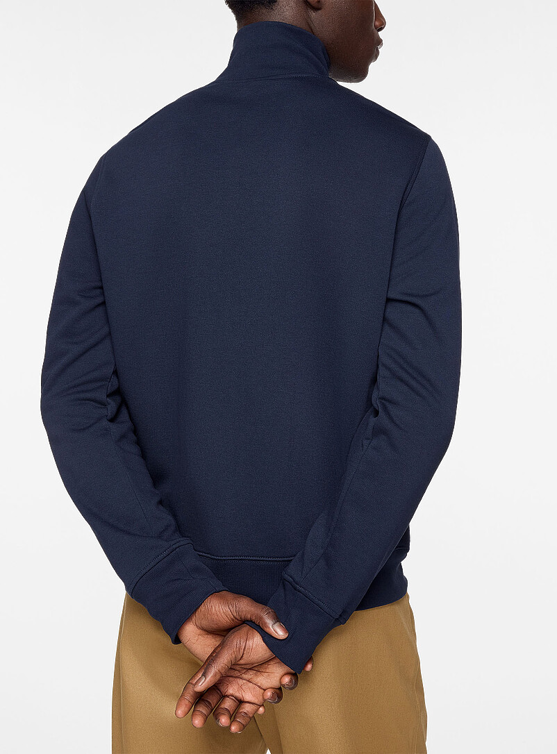 Zebra patch jersey bomber jacket product image 3