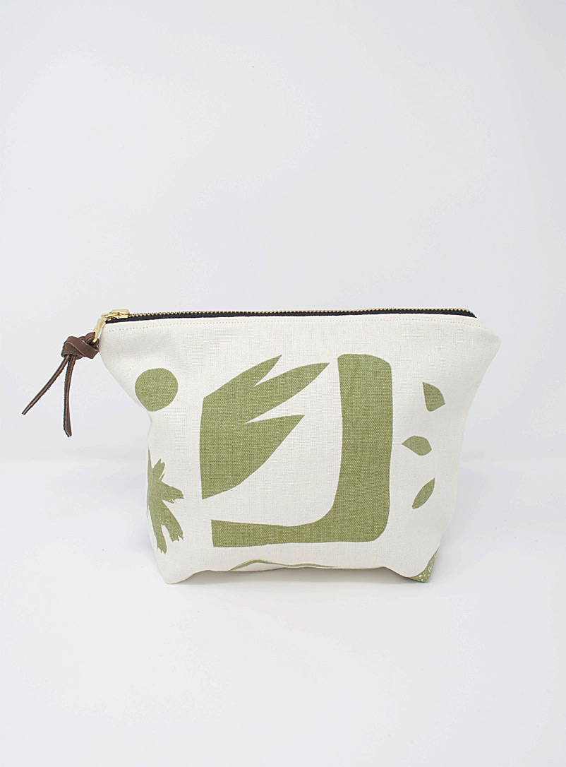 Smith Made Mossy Green Sonora zipper pouch