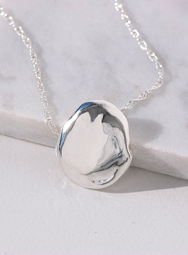 Anne Dahl Silver The Formless necklace