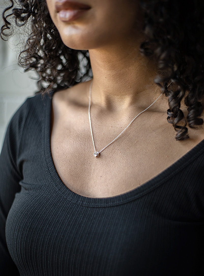 Camillette: Le collier Trois en argent Argent