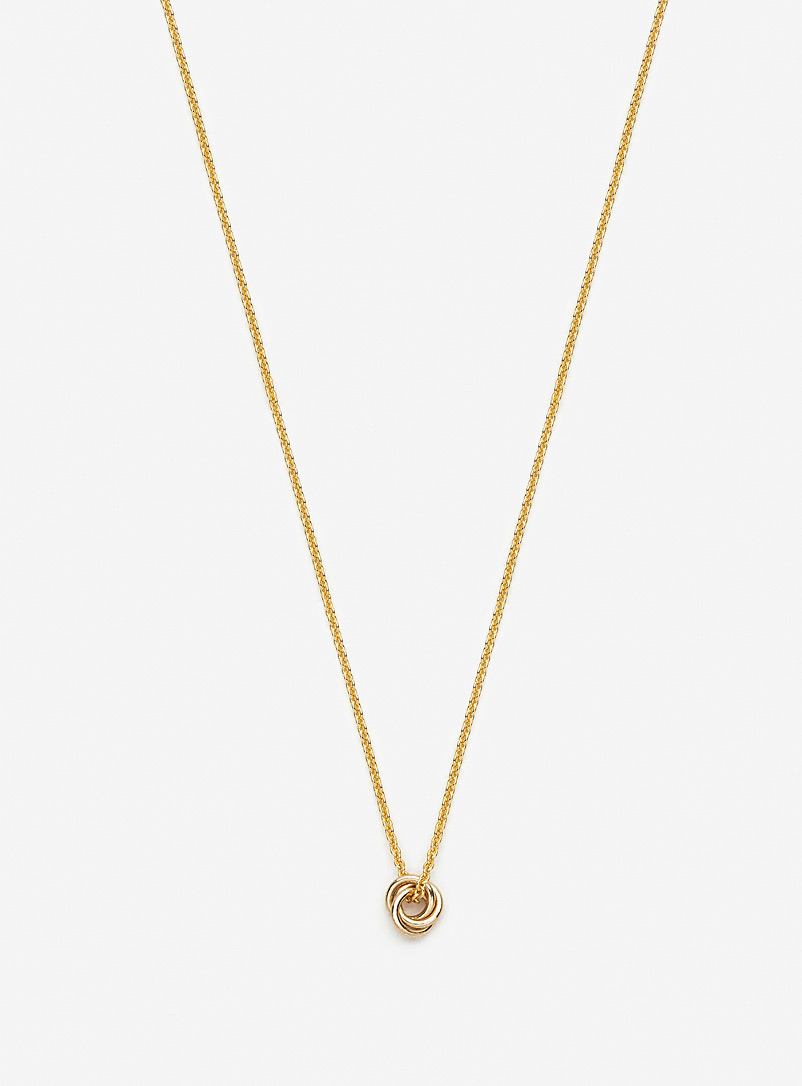 Camillette Assorted Trois gold necklace